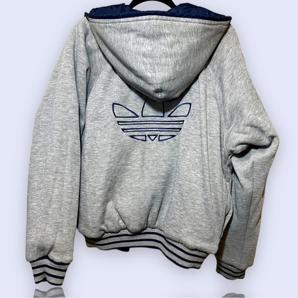 adidas Other - ADIDAS Vintage 90s Oversized Jacket Reversible Athleisure Streetwear BBoy HipHop